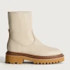 Cheap HOFF BOTTE EN CUIR OFFICE OFF WHITE